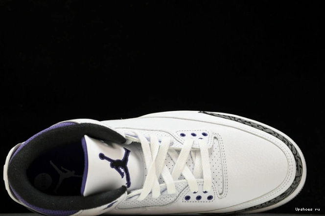Dark Jordan CT8532-105 Iris Retro 3 0508